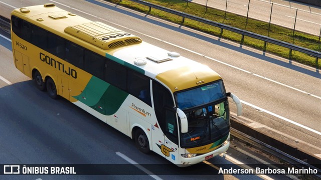 Empresa Gontijo de Transportes 14520 na cidade de Guarulhos, São Paulo, Brasil, por Anderson Barbosa Marinho. ID da foto: 10449431.