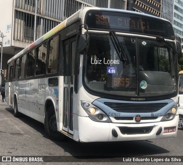 Viação Redentor C47677 na cidade de Rio de Janeiro, Rio de Janeiro, Brasil, por Luiz Eduardo Lopes da Silva. Número da foto: #10448495.