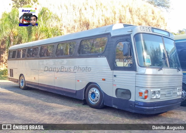 Ônibus Particulares 6851 na cidade de Campinas, São Paulo, Brasil, por Danilo Augusto. ID da foto: 10447705.