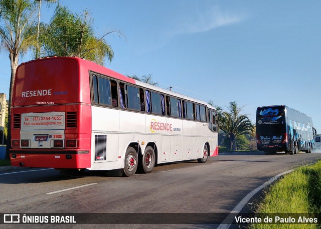 Resende Turismo 3900 na cidade de Aparecida, São Paulo, Brasil, por Vicente de Paulo Alves. ID da foto: 10447857.