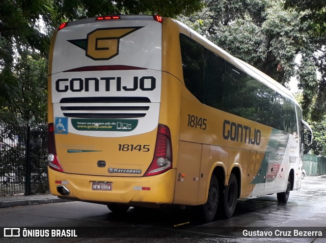 Empresa Gontijo de Transportes 18145 na cidade de São Paulo, São Paulo, Brasil, por Gustavo Cruz Bezerra. Número da foto: #10446851.