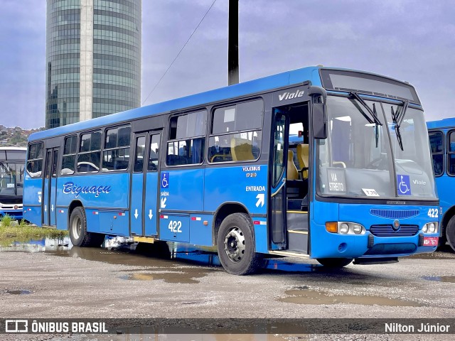 Biguaçu Transportes Coletivos Administração e Participação 422 na cidade de Florianópolis, Santa Catarina, Brasil, por Nilton Júnior. ID da foto: 10447643.