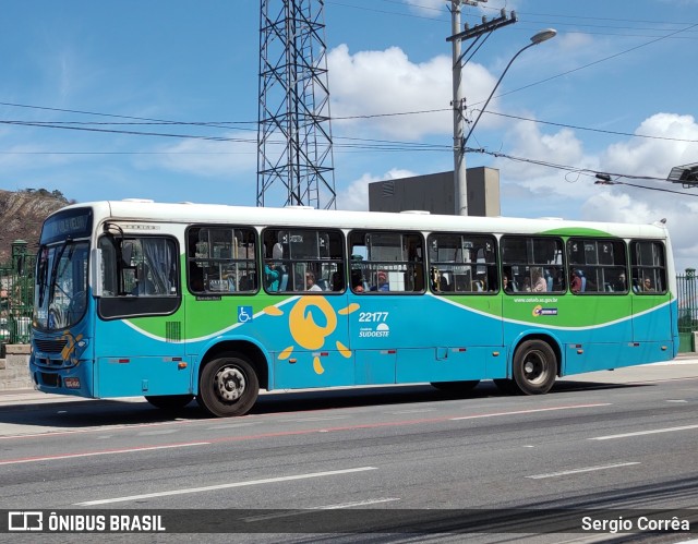 Nova Transporte 22177 na cidade de Vitória, Espírito Santo, Brasil, por Sergio Corrêa. Número da foto: #10448606.