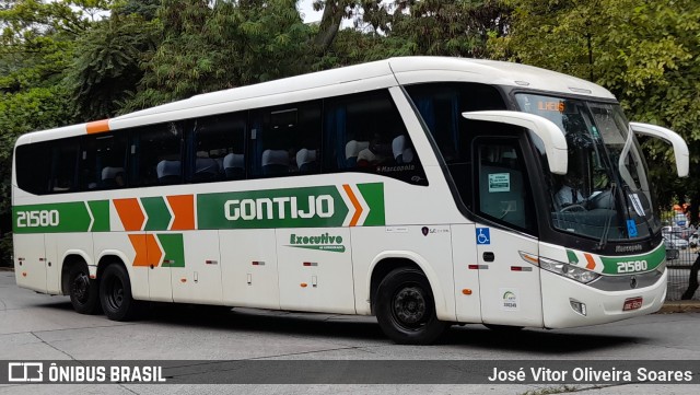 Empresa Gontijo de Transportes 21580 na cidade de São Paulo, São Paulo, Brasil, por José Vitor Oliveira Soares. ID da foto: 10448204.