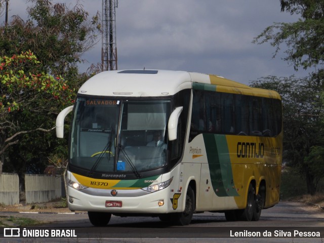 Empresa Gontijo de Transportes 18370 na cidade de Caruaru, Pernambuco, Brasil, por Lenilson da Silva Pessoa. Número da foto: #10448020.