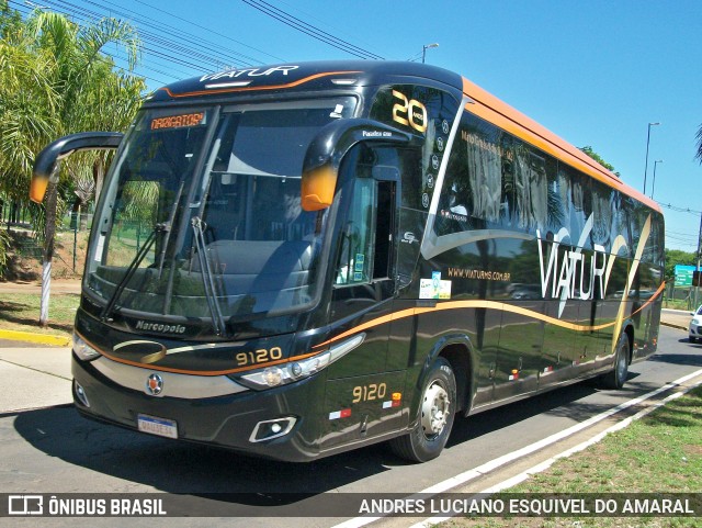 Viatur Transporte e Turismo 9120 na cidade de Campo Grande, Mato Grosso do Sul, Brasil, por ANDRES LUCIANO ESQUIVEL DO AMARAL. ID da foto: 10448675.