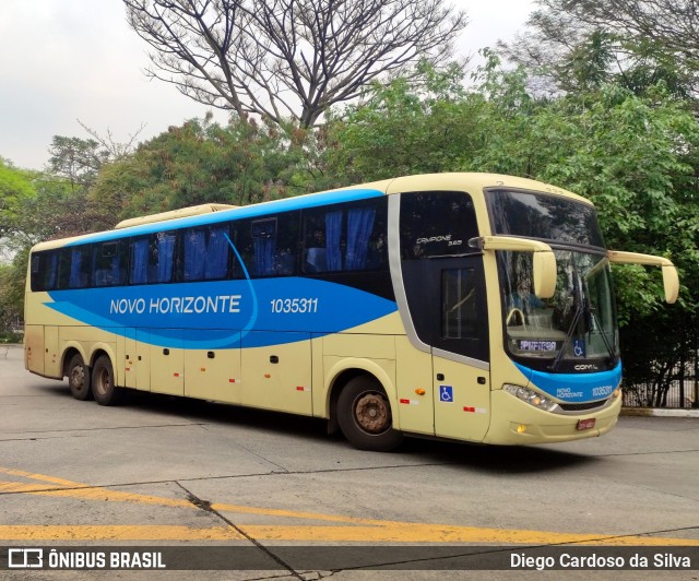 Viação Novo Horizonte 1035311 na cidade de São Paulo, São Paulo, Brasil, por Diego Cardoso da Silva. Número da foto: #10449487.