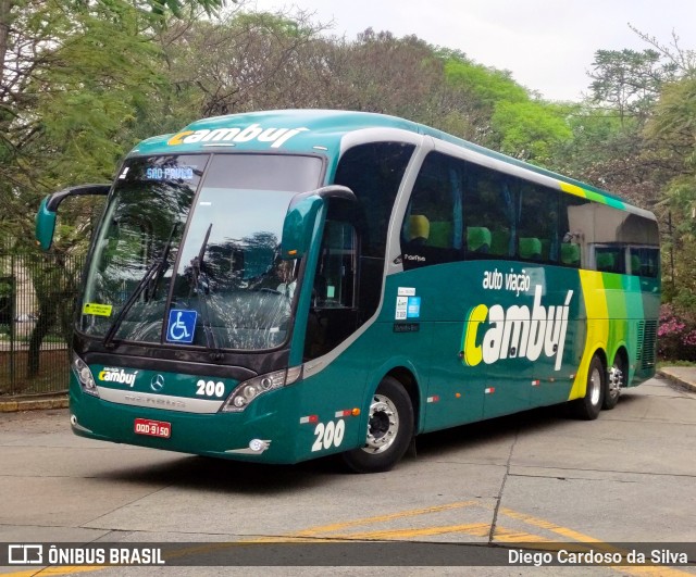 Auto Viação Cambuí 200 na cidade de São Paulo, São Paulo, Brasil, por Diego Cardoso da Silva. Número da foto: #10449492.