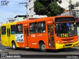 Transmoreira 87003 na cidade de Contagem, Minas Gerais, Brasil, por César Ônibus. ID da foto: :id.