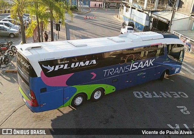 Trans Isaak Turismo 1545 na cidade de Aparecida, São Paulo, Brasil, por Vicente de Paulo Alves. ID da foto: 10452670.