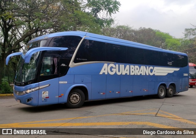 Viação Águia Branca 33050 na cidade de São Paulo, São Paulo, Brasil, por Diego Cardoso da Silva. Número da foto: #10451572.