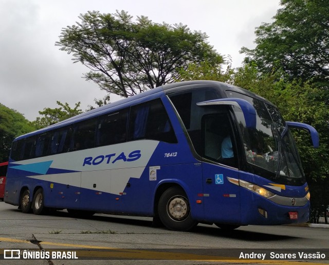 RodeRotas - Rotas de Viação do Triângulo 76412 na cidade de São Paulo, São Paulo, Brasil, por Andrey  Soares Vassão. ID da foto: 10451792.