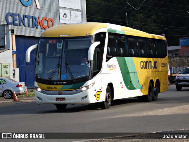 Empresa Gontijo de Transportes 18500 na cidade de Ilhéus, Bahia, Brasil, por João Victor. Número da foto: #10451856.