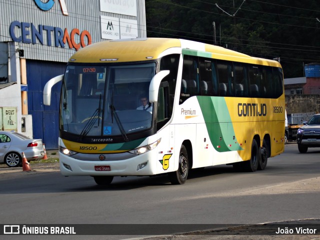 Empresa Gontijo de Transportes 18500 na cidade de Ilhéus, Bahia, Brasil, por João Victor. ID da foto: 10451856.