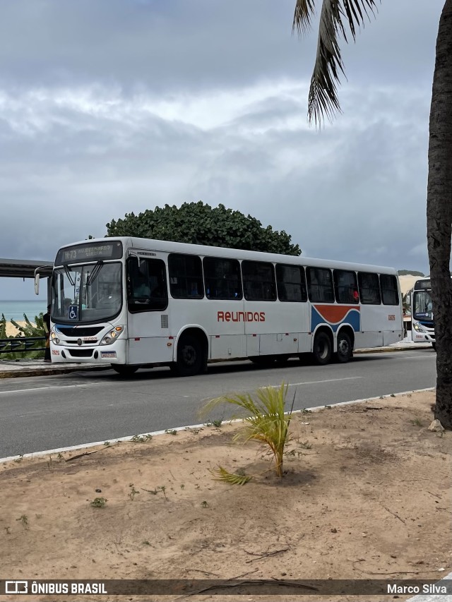 Reunidas Transportes Urbanos 0826 na cidade de Natal, Rio Grande do Norte, Brasil, por Marco Silva. ID da foto: 10451730.