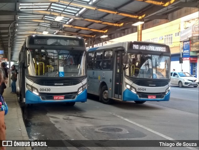 Viação Cidade de Caieiras 00430 na cidade de Franco da Rocha, São Paulo, Brasil, por Thiago de Souza. Número da foto: #10452216.