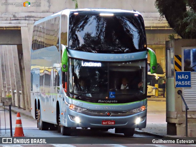 Viação Garcia 8723 na cidade de Curitiba, Paraná, Brasil, por Guilherme Estevan. Número da foto: #10450810.