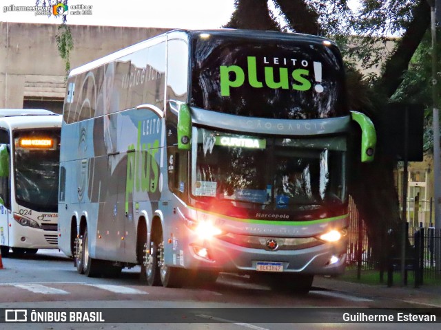 Viação Garcia 88107 na cidade de Curitiba, Paraná, Brasil, por Guilherme Estevan. ID da foto: 10450848.