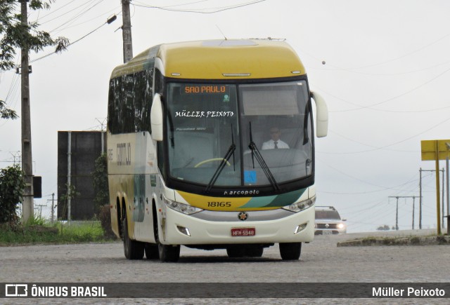 Empresa Gontijo de Transportes 18165 na cidade de Rio Largo, Alagoas, Brasil, por Müller Peixoto. Número da foto: #10450885.