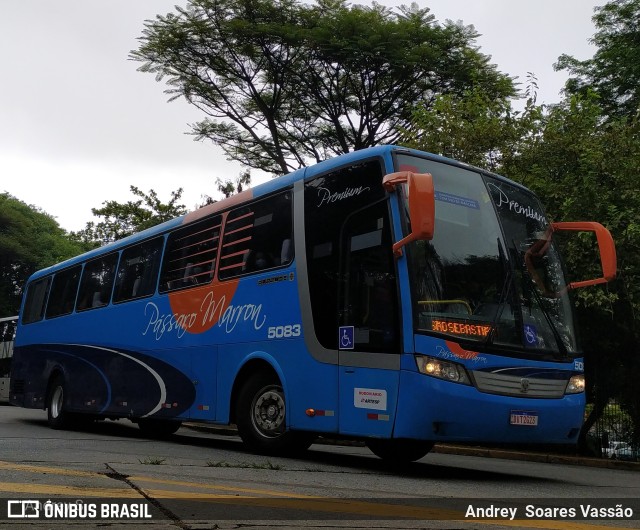 Litorânea Transportes Coletivos 5083 na cidade de São Paulo, São Paulo, Brasil, por Andrey  Soares Vassão. Número da foto: #10451750.