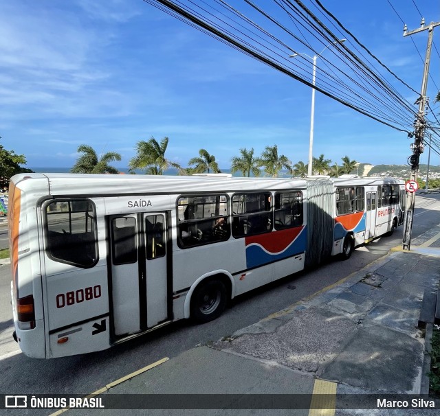 Reunidas Transportes Urbanos 08080 na cidade de Natal, Rio Grande do Norte, Brasil, por Marco Silva. Número da foto: #10451726.