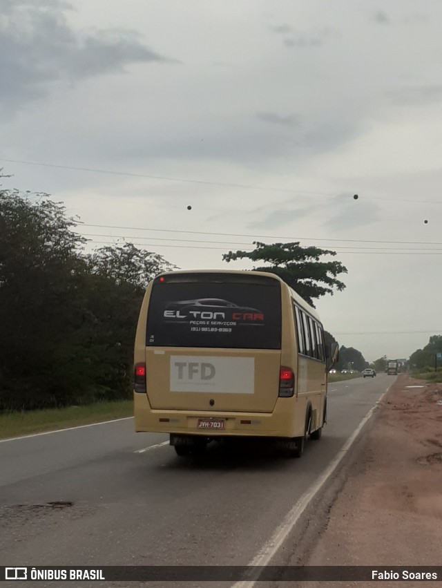Ônibus Particulares 7031 na cidade de Benevides, Pará, Brasil, por Fabio Soares. Número da foto: #10451270.