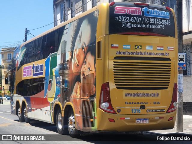 Sônia Turismo 1016 na cidade de Salvador, Bahia, Brasil, por Felipe Damásio. ID da foto: 10451560.