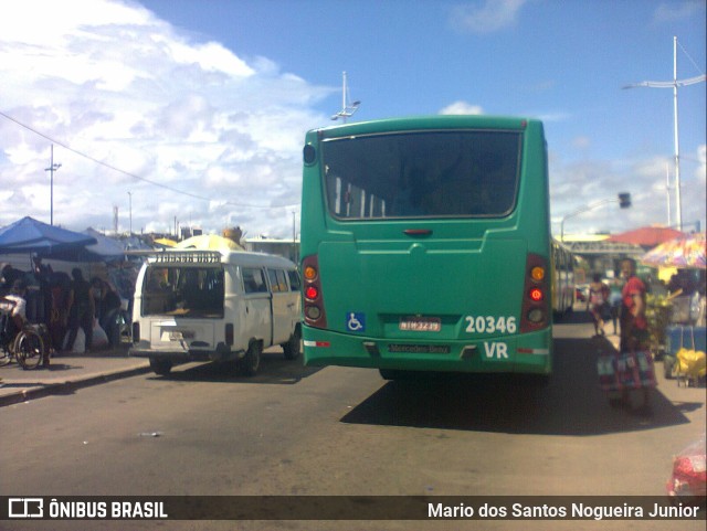 OT Trans - Ótima Salvador Transportes 20346 na cidade de Salvador, Bahia, Brasil, por Mario dos Santos Nogueira Junior. ID da foto: 10450270.