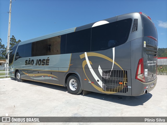 Expresso São José 850 na cidade de Imbituba, Santa Catarina, Brasil, por Plinio Silva. Número da foto: #10450588.
