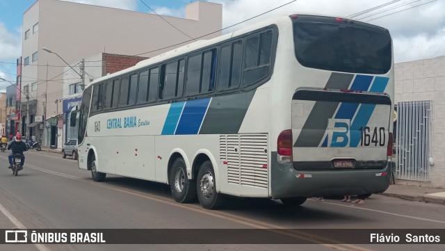 Viação Central Bahia de Transportes 1640 na cidade de Barra da Estiva, Bahia, Brasil, por Flávio  Santos. Número da foto: #10452004.