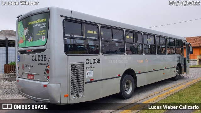 Auto Viação Santo Antônio CL038 na cidade de Curitiba, Paraná, Brasil, por Lucas Weber Calizario. ID da foto: 10451776.