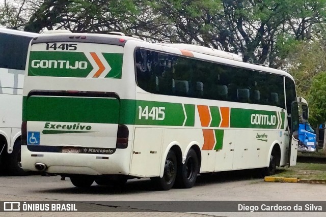 Empresa Gontijo de Transportes 14415 na cidade de São Paulo, São Paulo, Brasil, por Diego Cardoso da Silva. ID da foto: 10451608.