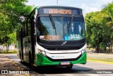 Expresso Caribus Transportes 3032 na cidade de Cuiabá, Mato Grosso, Brasil, por Leon Gomes. ID da foto: :id.