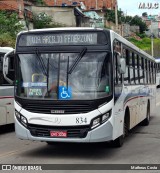 Auto Ônibus Moratense 834 na cidade de Francisco Morato, São Paulo, Brasil, por Matheus Costa. Número da foto: #:id.