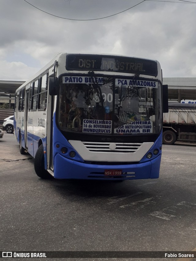 Transportes Barata BN-99022 na cidade de Ananindeua, Pará, Brasil, por Fabio Soares. Número da foto: #10453783.