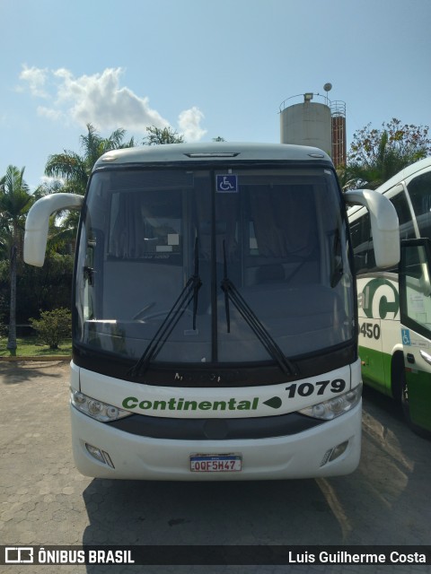 Viação Continental de Transportes 1079 na cidade de Patos de Minas, Minas Gerais, Brasil, por Luis Guilherme Costa. Número da foto: #10453404.