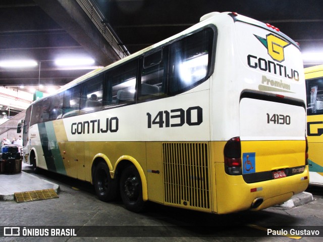 Empresa Gontijo de Transportes 14130 na cidade de São Paulo, São Paulo, Brasil, por Paulo Gustavo. ID da foto: 10453364.