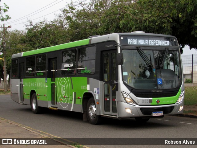 Viação Garcia 81035 na cidade de Paranavaí, Paraná, Brasil, por Robson Alves. Número da foto: #10455137.