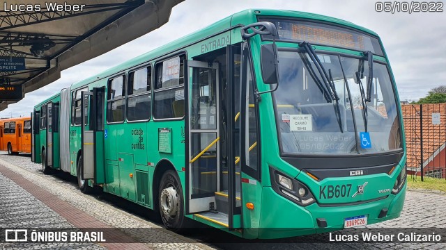 Viação Tamandaré KB607 na cidade de Curitiba, Paraná, Brasil, por Lucas Weber Calizario. Número da foto: #10453459.
