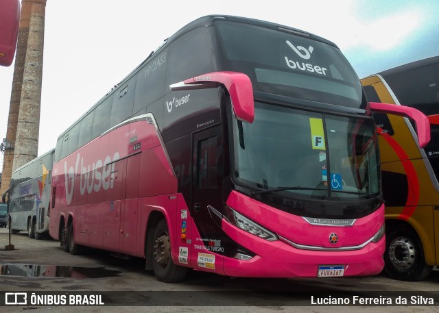 Buser Brasil Tecnologia 3010 na cidade de São Paulo, São Paulo, Brasil, por Luciano Ferreira da Silva. ID da foto: 10454190.