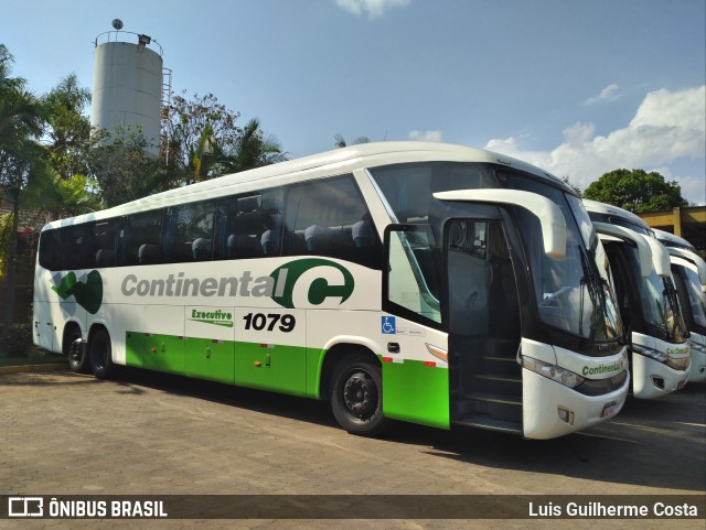 Viação Continental de Transportes 1079 na cidade de Patos de Minas, Minas Gerais, Brasil, por Luis Guilherme Costa. Número da foto: #10453409.