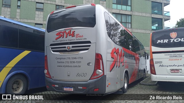 Style Bus 8600 na cidade de Petrópolis, Rio de Janeiro, Brasil, por Zé Ricardo Reis. ID da foto: 10454315.