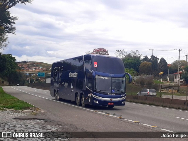 Viação Cometa 17327 na cidade de Queluz, São Paulo, Brasil, por João Felipe. ID da foto: 10454213.