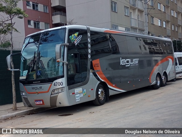 Legus Transporte e Turismo 4700 na cidade de São Paulo, São Paulo, Brasil, por Douglas Nelson de Oliveira. Número da foto: #10454613.