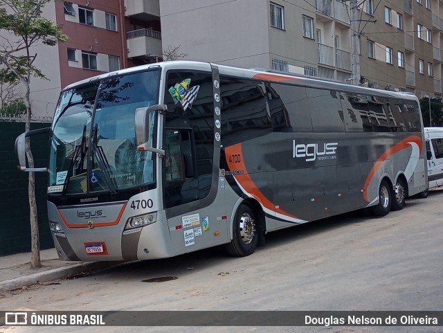 Legus Transporte e Turismo 4700 na cidade de São Paulo, São Paulo, Brasil, por Douglas Nelson de Oliveira. ID da foto: 10454613.