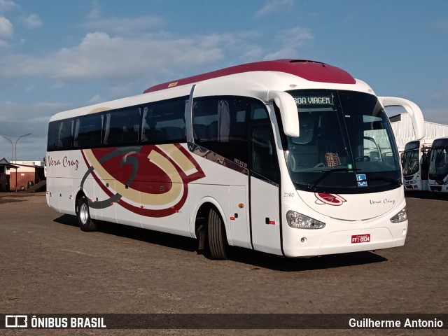 Vera Cruz Transporte e Turismo 2780 na cidade de Araxá, Minas Gerais, Brasil, por Guilherme Antonio. ID da foto: 10454277.