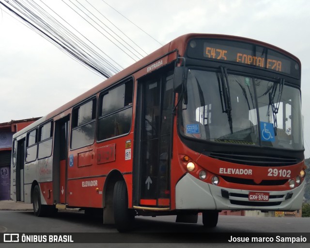 Transbus Transportes > Gávea Transportes 29102 na cidade de Ribeirão das Neves, Minas Gerais, Brasil, por Josue marco Sampaio. Número da foto: #10455744.