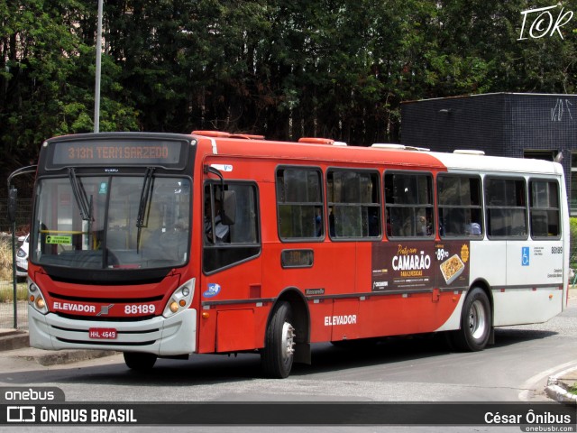 Viação Novo Retiro 88189 na cidade de Contagem, Minas Gerais, Brasil, por César Ônibus. ID da foto: 10455132.