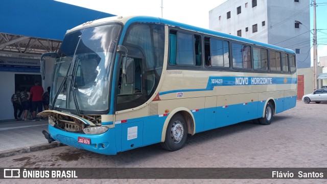 Viação Novo Horizonte 1014211 na cidade de Barra da Estiva, Bahia, Brasil, por Flávio  Santos. ID da foto: 10454320.