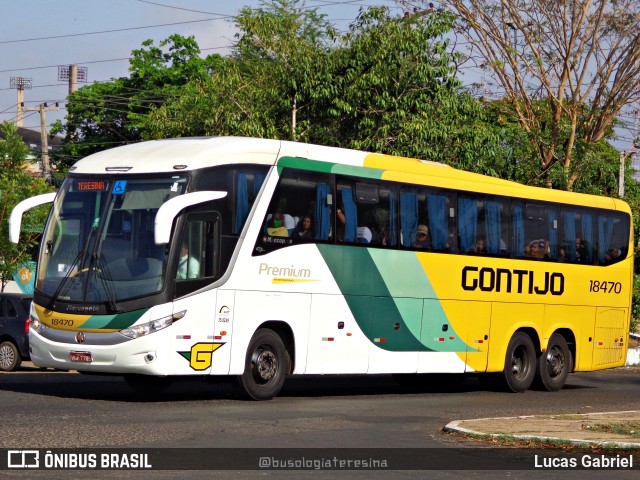 Empresa Gontijo de Transportes 18470 na cidade de Teresina, Piauí, Brasil, por Lucas Gabriel. ID da foto: 10455124.